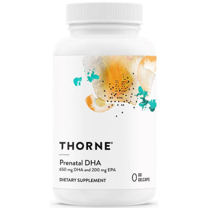 Thorne Prenatal DHA 60 gelcaps