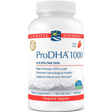 Nordic Naturals ProDHA 1000 Strawberry 120sg