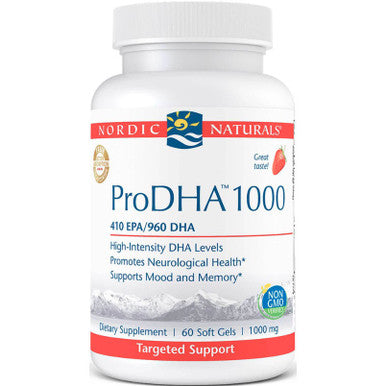 Nordic Naturals ProDHA 1000 Strawberry 60sg