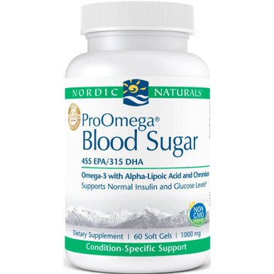 Nordic Naturals ProOmega Blood Sugar 60sg