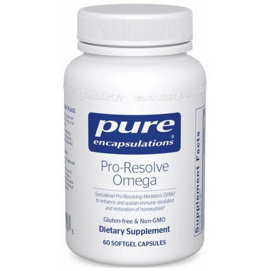 Pure Encapsulations Pro-Resolve Omega 60 softgel capsules