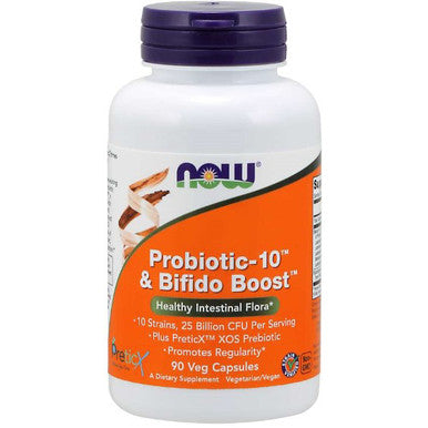 Now Foods Probiotic-10 & Bifido Boost 90vc