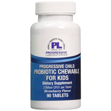 Progressive Labs Probiotic Chewable for Kids 90T