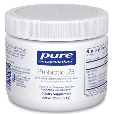 Pure Encapsulations Probiotic 123 60g