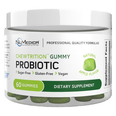 NuMedica Probiotic Chewtrition Gummy 60 gummies Apple flavor