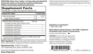 SFI Health Prodegin 60 chewable tablets