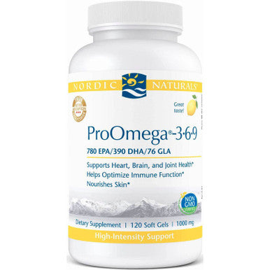 Nordic Naturals ProOmega 3.6.9 120 softgels lemon