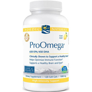 Nordic Naturals ProOmega 120sg Lemon (650 EPA/450 DHA)