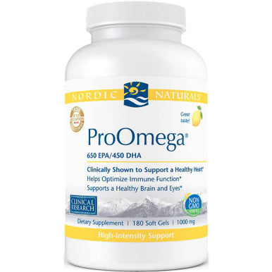 Nordic Naturals ProOmega 180sg Lemon (650 EPA/450 DHA)