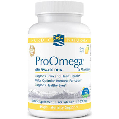 Nordic Naturals ProOmega 60sg Lemon (650 EPA/450 DHA)