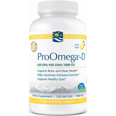 Nordic Naturals ProOmega-D 120sg (650 EPA/450 DHA/1000 D3)