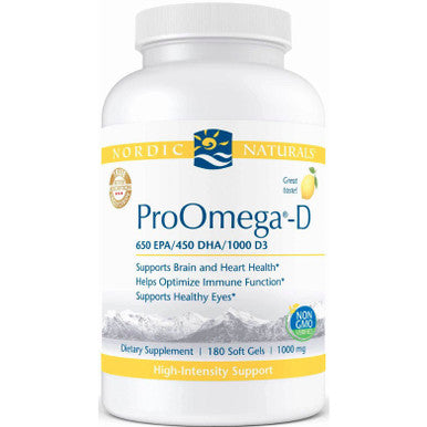 Nordic Naturals ProOmega-D 180sg (650 EPA/450 DHA/1000 D3)