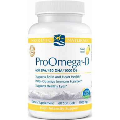 Nordic Naturals ProOmega-D 60sg (650 EPA/450 DHA/1000 D3)