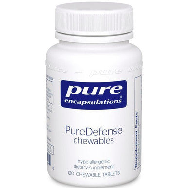 Pure Encapsulations PureDefense Chewables 120 chewable tablets