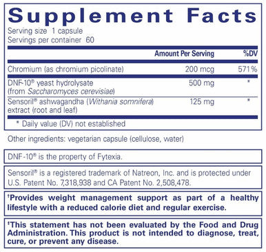 Pure Encapsulations PureLean Satiety 60c