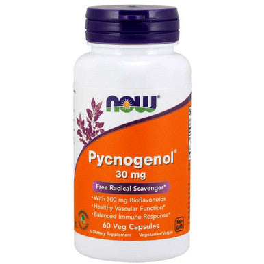 Now Foods Pycnogenol 30 mg 60vc