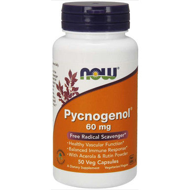 Now Foods Pycnogenol 60mg 50vc