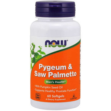 Now Foods Pygeum & Saw Palmetto Extract 60sg