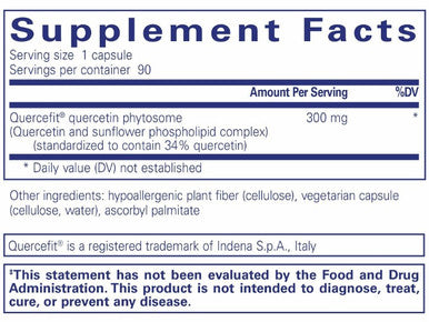 Pure Encapsulations Quercetin UltraSorb 90c