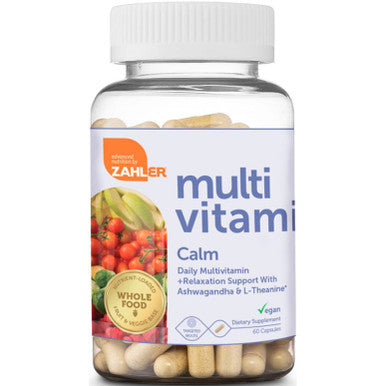 Advanced Nutrition by Zahler Multi Vitamin Calm 60c