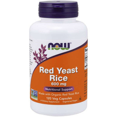 Now Foods Red Yeast Rice 600mg 120vc