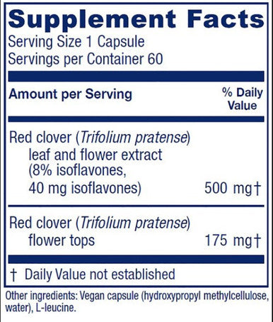 Vitanica Red Clover 60 vegan capsules