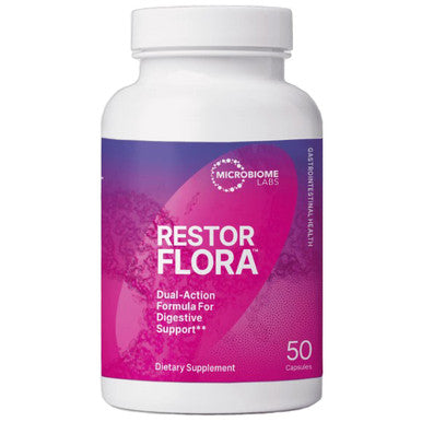 Microbiome Labs RestorFlora 50 capsules