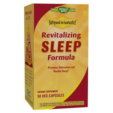 Natures Way Fatigued to Fantastic! Revitalizing Sleep Formula 90c