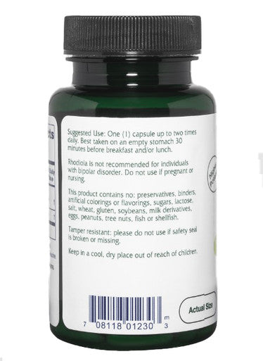 Vitanica Rhodiola 60 vegan capsules