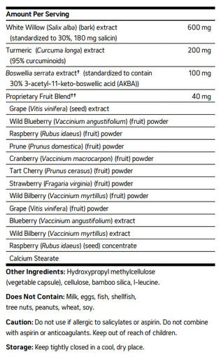 NuMedica Salicin-B IC (Intensive Care) 60vc