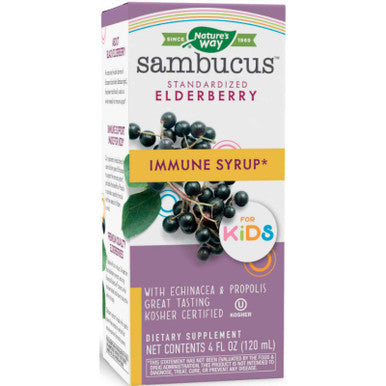 Natures Way Sambucus Immune Syrup 4oz