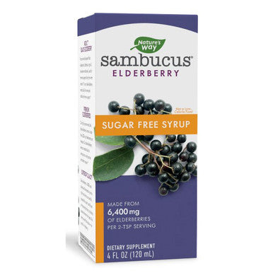 Natures Way Sambucus Sugar-Free Syrup 4oz