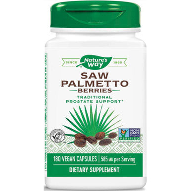 Natures Way Saw Palmetto Berries 180c