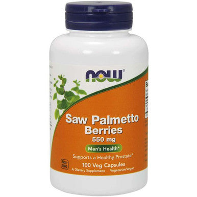 Now Foods Saw Palmetto Berries 550mg 100vc