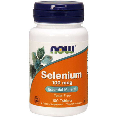 Now Foods Selenium 100mcg 100t