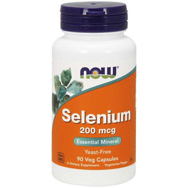 Now Foods Selenium 200mcg 90vc