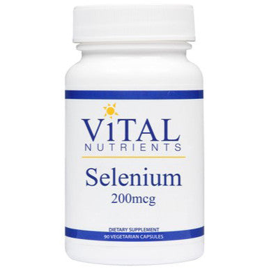 Vital Nutrients Selenium 200mcg 90vc