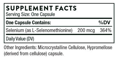 Thorne Selenium 60c