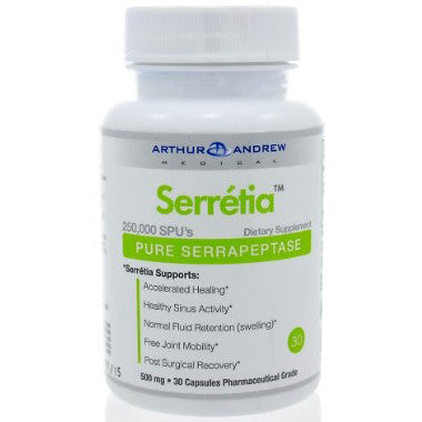 Arthur Andrew Medical Serretia 30 caps