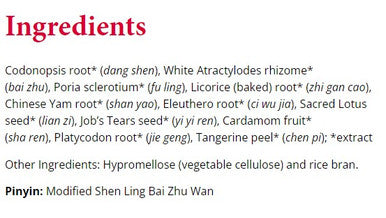 Health Concerns Shen Ling 90c