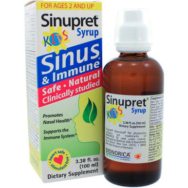 Bionorica Sinupret Kids Syrup 3.38oz