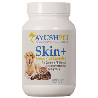 Ayush Herbs Skin+ Neem Plus-Pets 90c