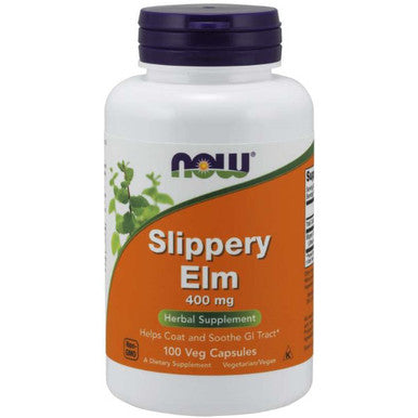 Now Foods Slippery Elm 400mg 100vc