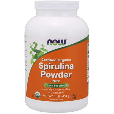 Now Foods Spirulina Powder Pure Organic 1 lb.