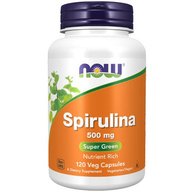 Now Foods Spirulina 500mg 120 veg cap