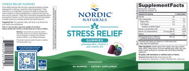 Nordic Naturals Stress Relief Gummies 40 count