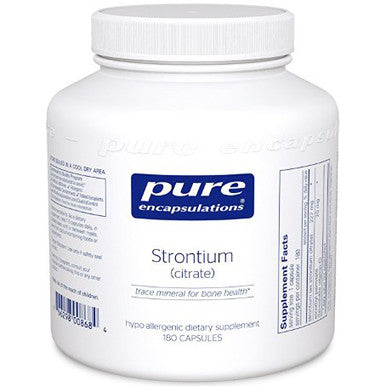 Pure Encapsulations Strontium (citrate) 180c