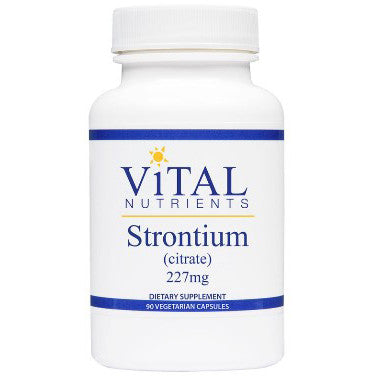 Vital Nutrients Strontium (citrate) 227mg 90vc