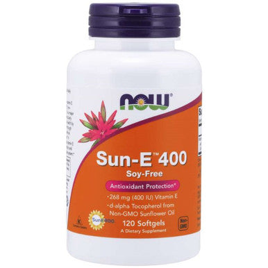 Now Foods Sun-E 400 soy-free 120sg