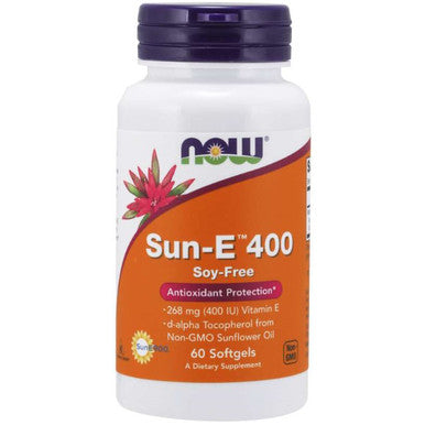 Now Foods Sun-E 400 soy-free 60sg